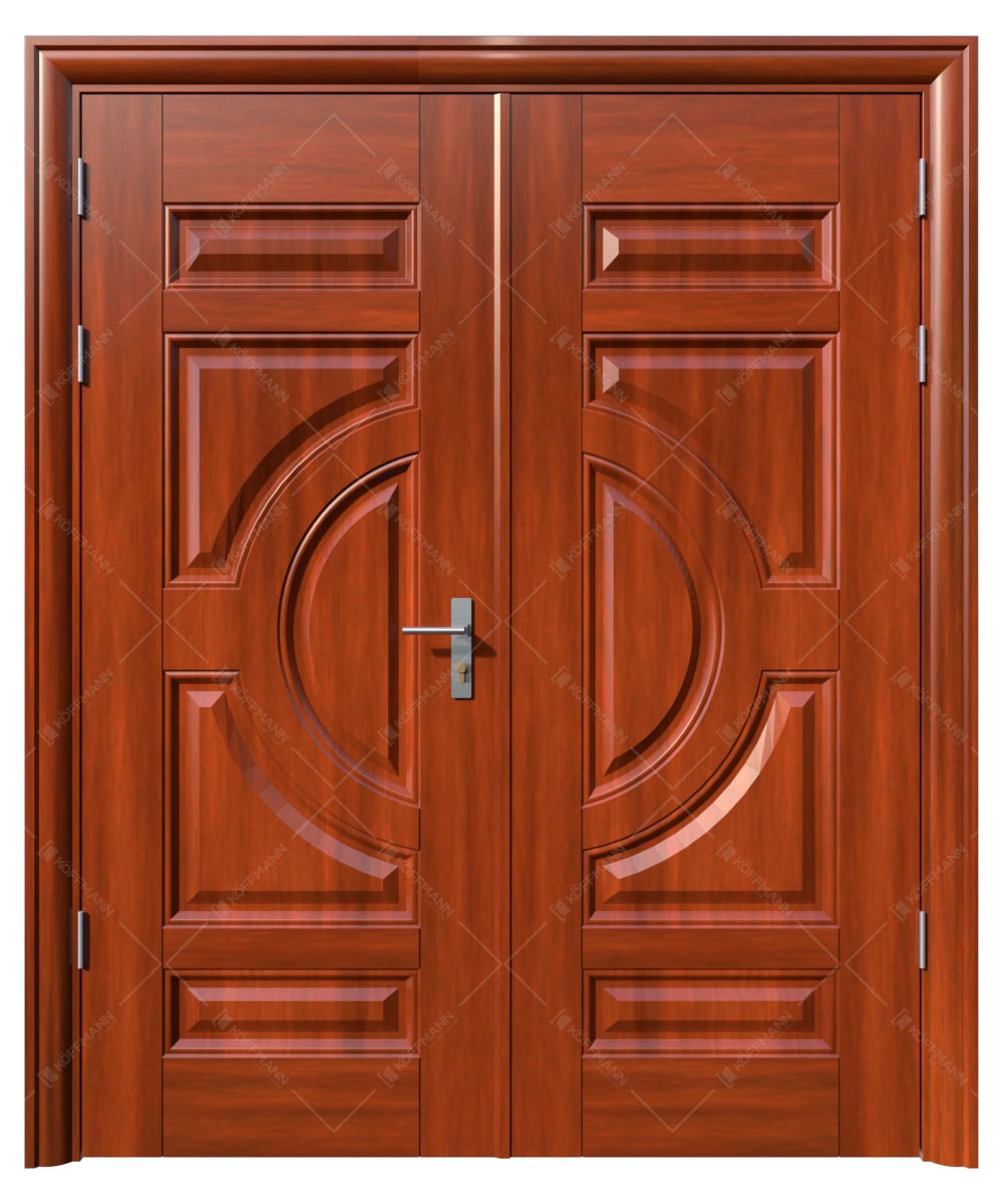 Cửa thép vân gỗ KG-22.01