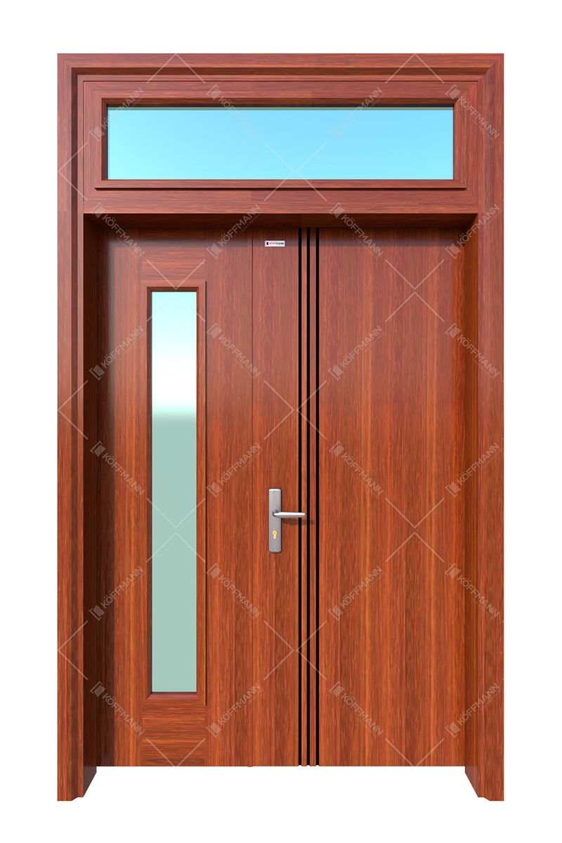 Cửa thép vân gỗ KG-21.08.K-1TK