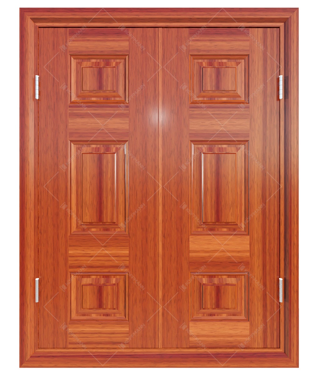 Cửa sổ thép vân gỗ KGS2.CS1