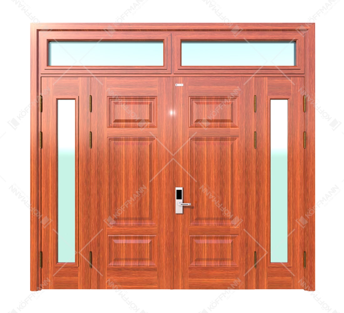 Cửa thép vân gỗ KG-41.03.K-2TK-1