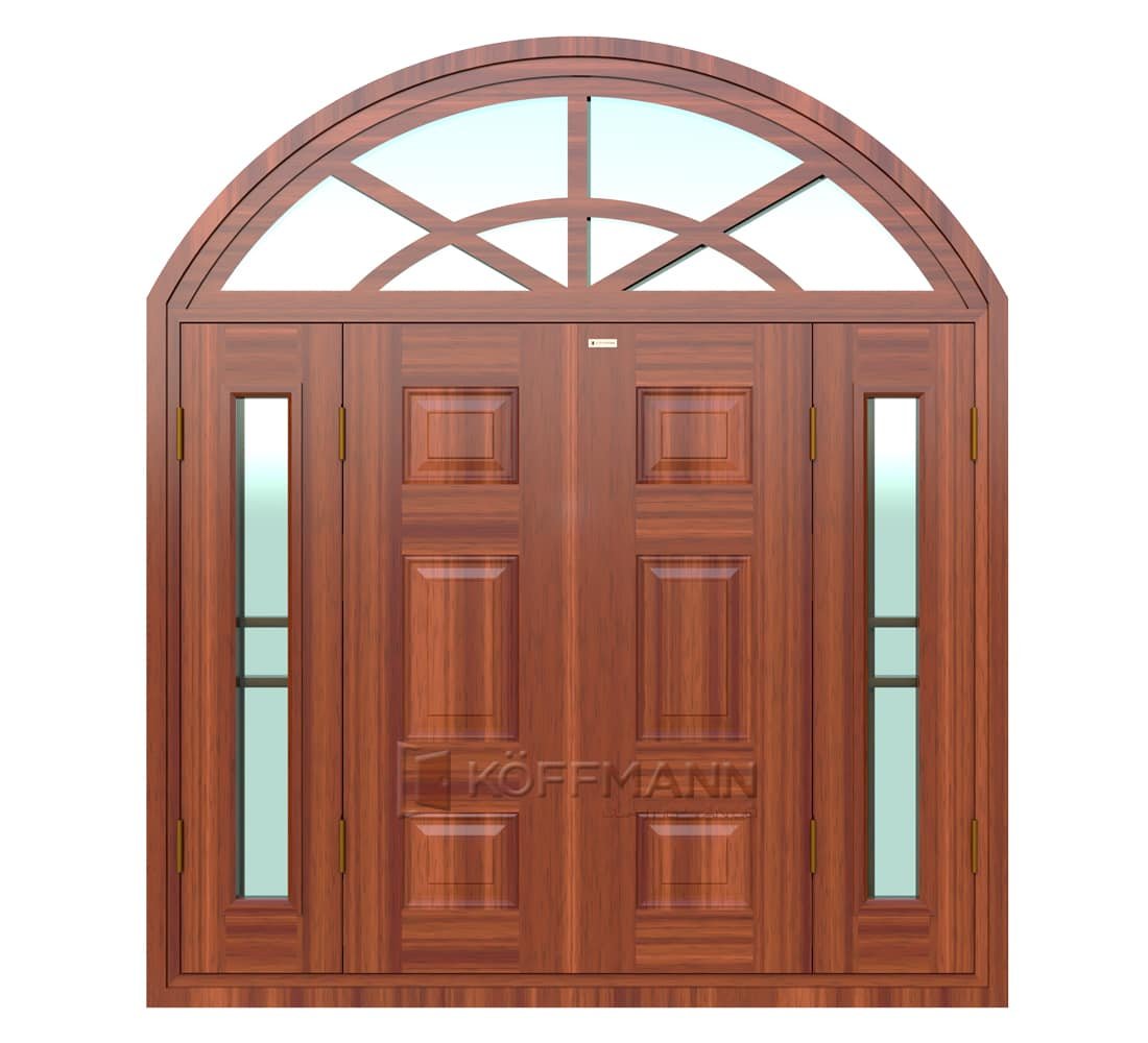 Cửa sổ thép vân gỗ KSV-41.CS1.K