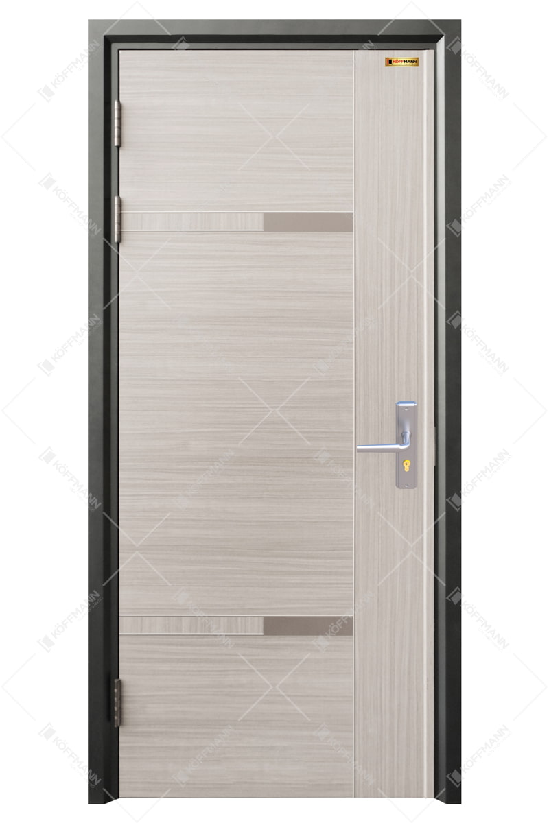 Cửa thép vân gỗ Deluxe KD-1.01