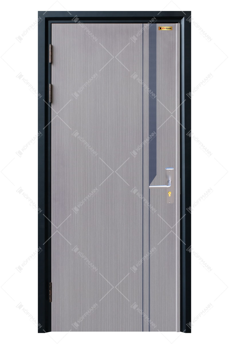 Cửa thép vân gỗ Deluxe KD-1.04