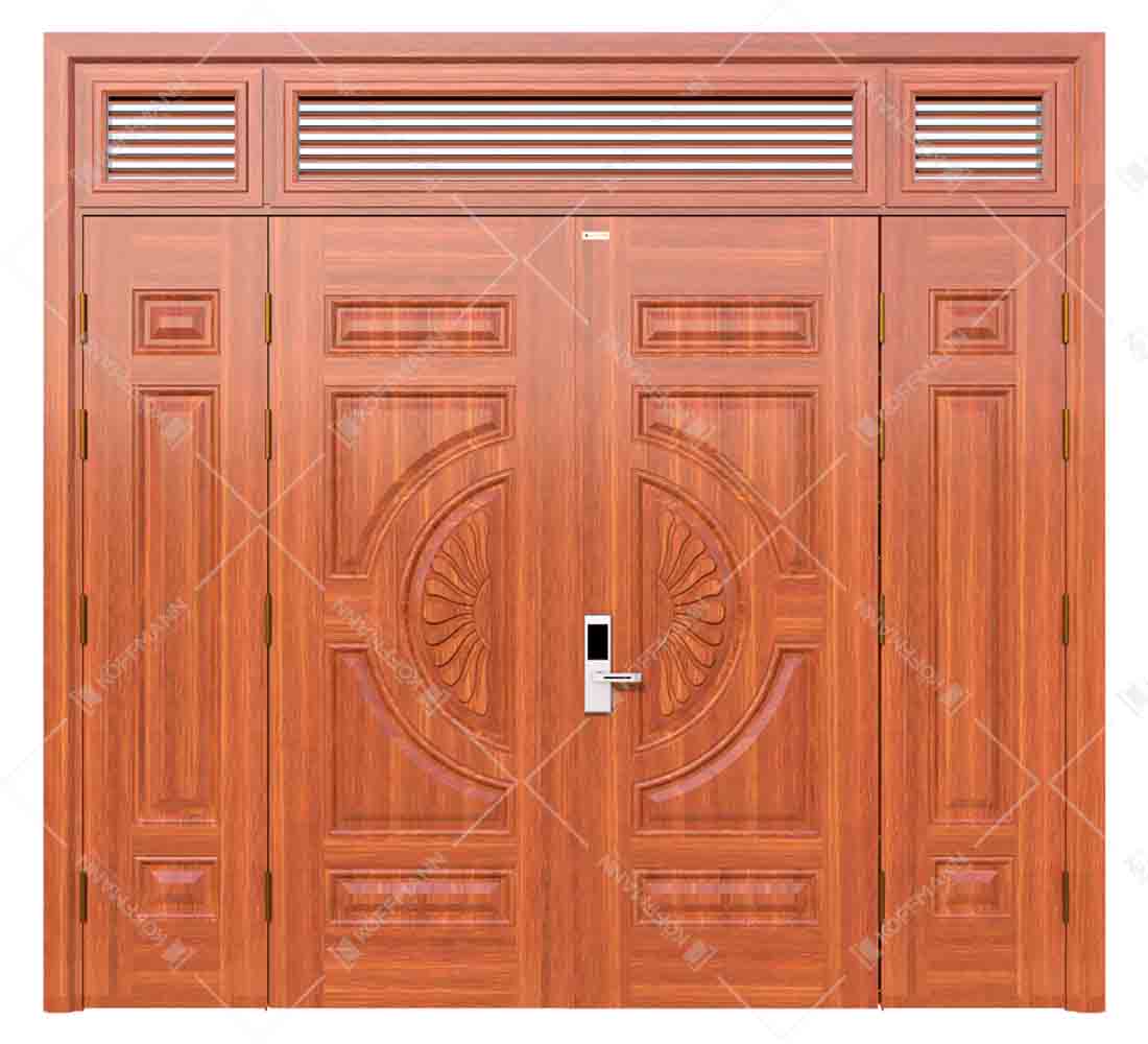 Cửa thép vân gỗ KG-41.03.01H-3NC