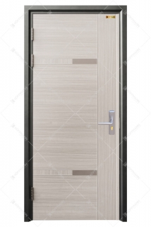 Cửa thép vân gỗ Deluxe KD-1.01