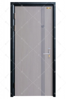 Cửa thép vân gỗ Deluxe KD-1.02