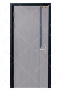 Cửa thép vân gỗ Deluxe KD-1.04