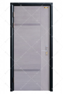 Cửa thép vân gỗ Deluxe KD-1.05
