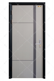 Cửa thép vân gỗ Deluxe KD-1.08