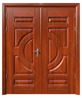 Cửa thép vân gỗ KG-22.01