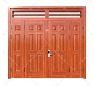 Cửa thép vân gỗ KG-41.04.04A-2NC-1