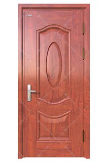 Cửa thép vân gỗ KG-1.07-1
