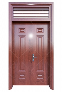 Cửa thép vân gỗ KG-22.03A-2NC